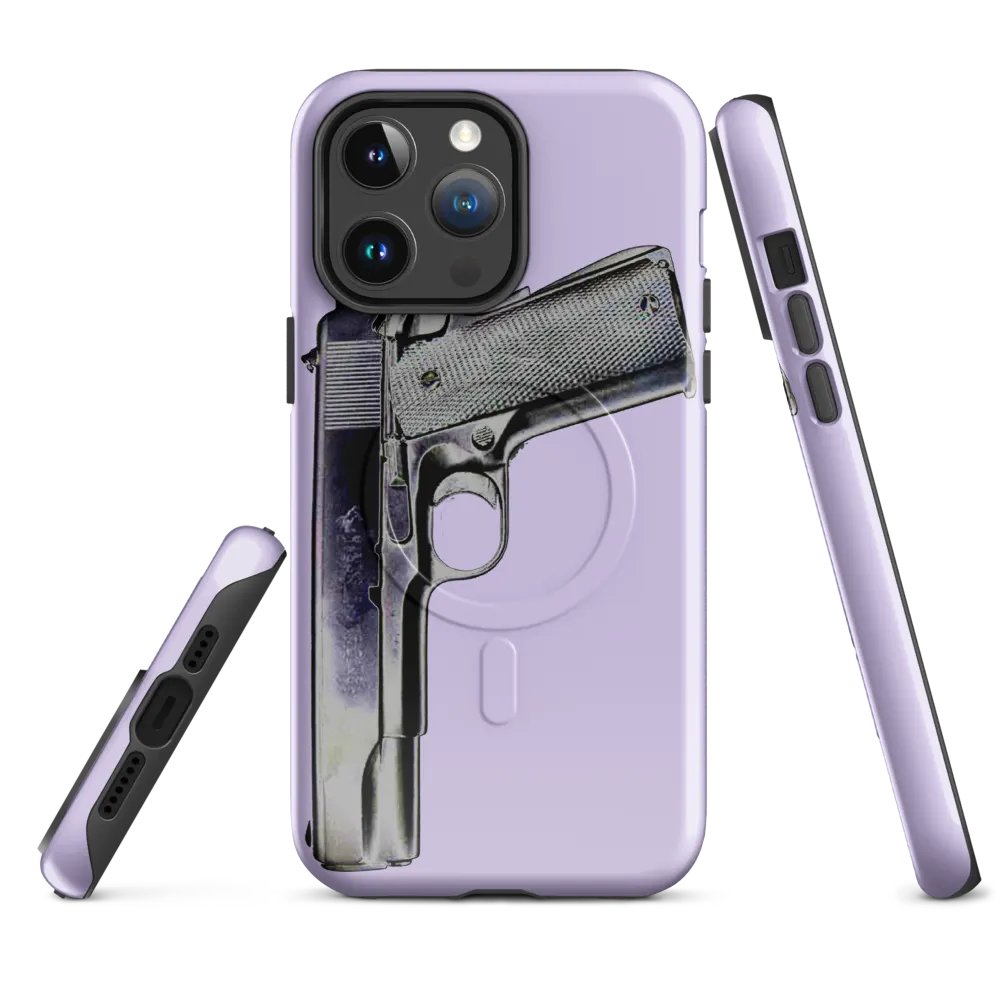 Semi-Automatic Pistol - PURPLE | iPhone® Case product image (1)
