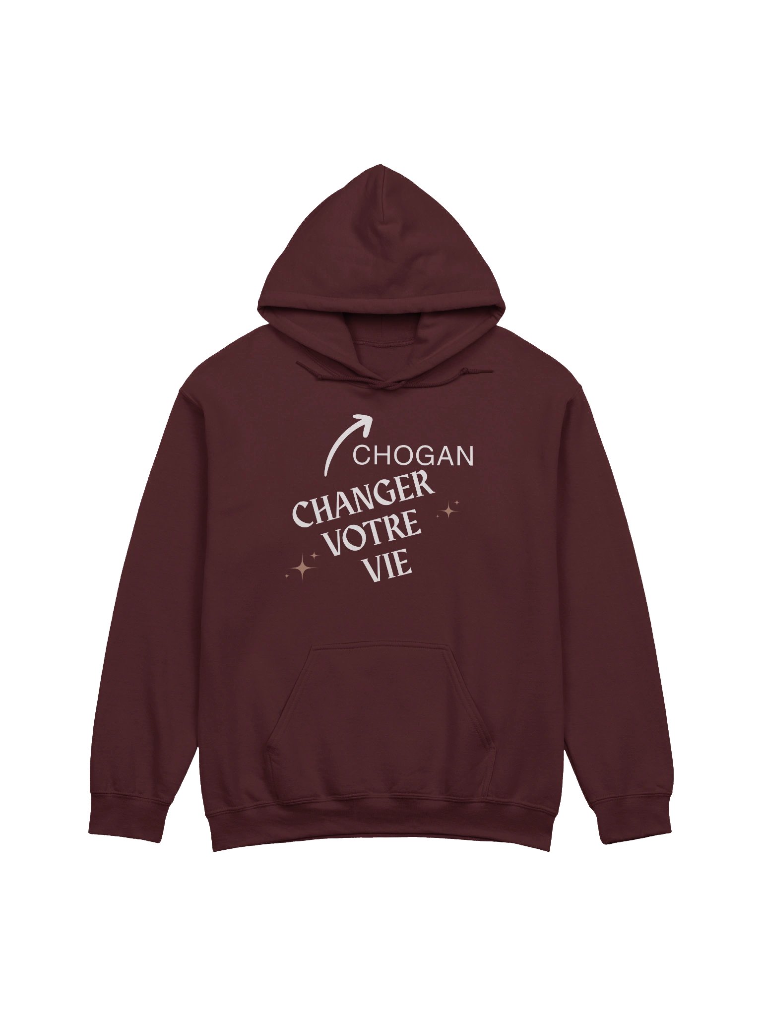 Sweat à Capuche Chogan « Changer Votre Vie » product image (1)