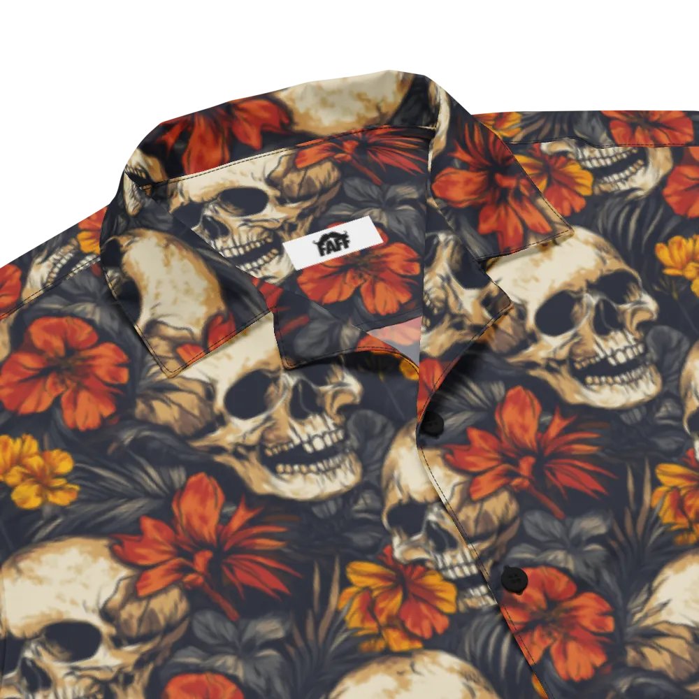 Hawaiian Shirt - Halloween Skulls product image (5)