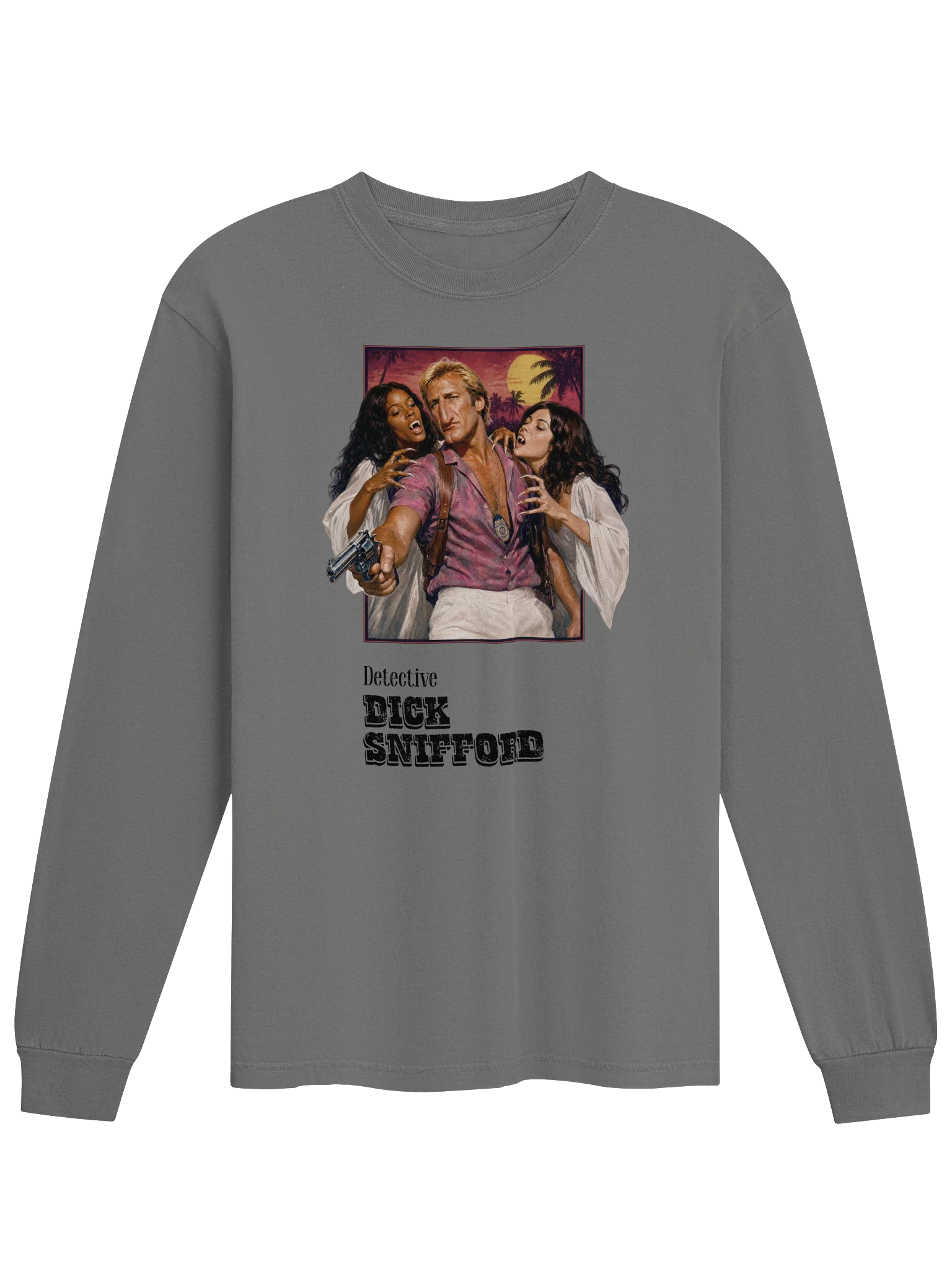 Dick Snifford Vampire Long Sleeve T-Shirt product image (1)