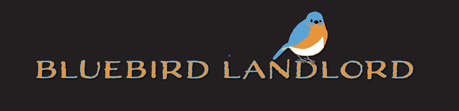 "Bluebird Landlord" Organic Tote in Black product image (3)