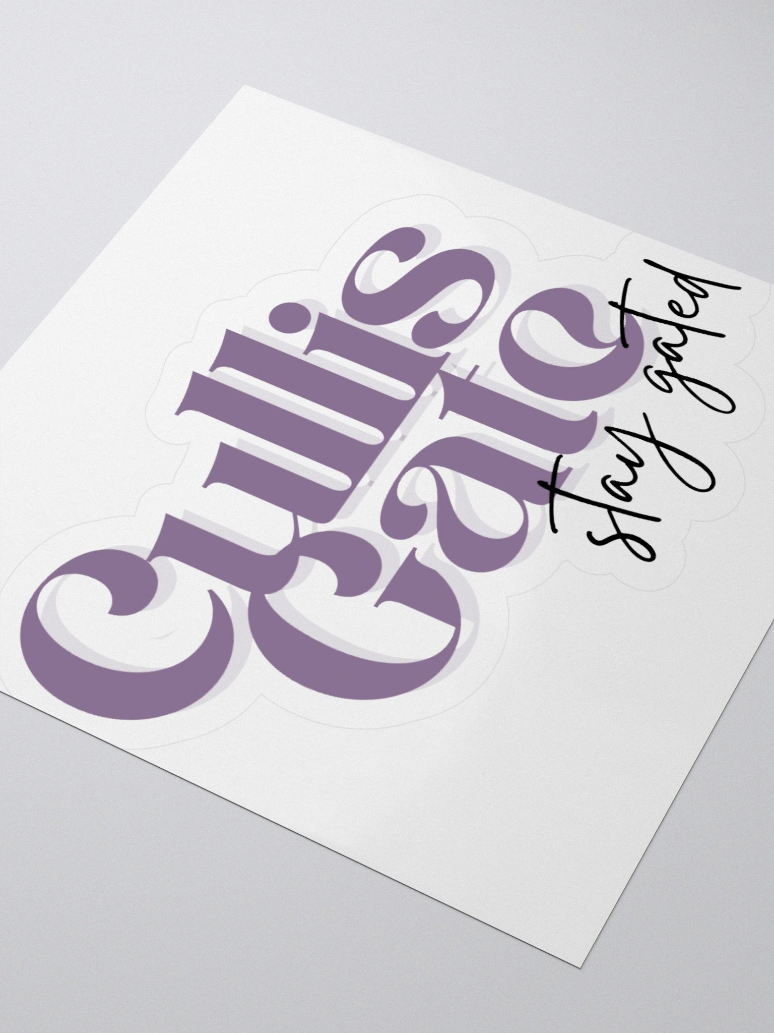 Stay Gated (Sticker) product image (7)