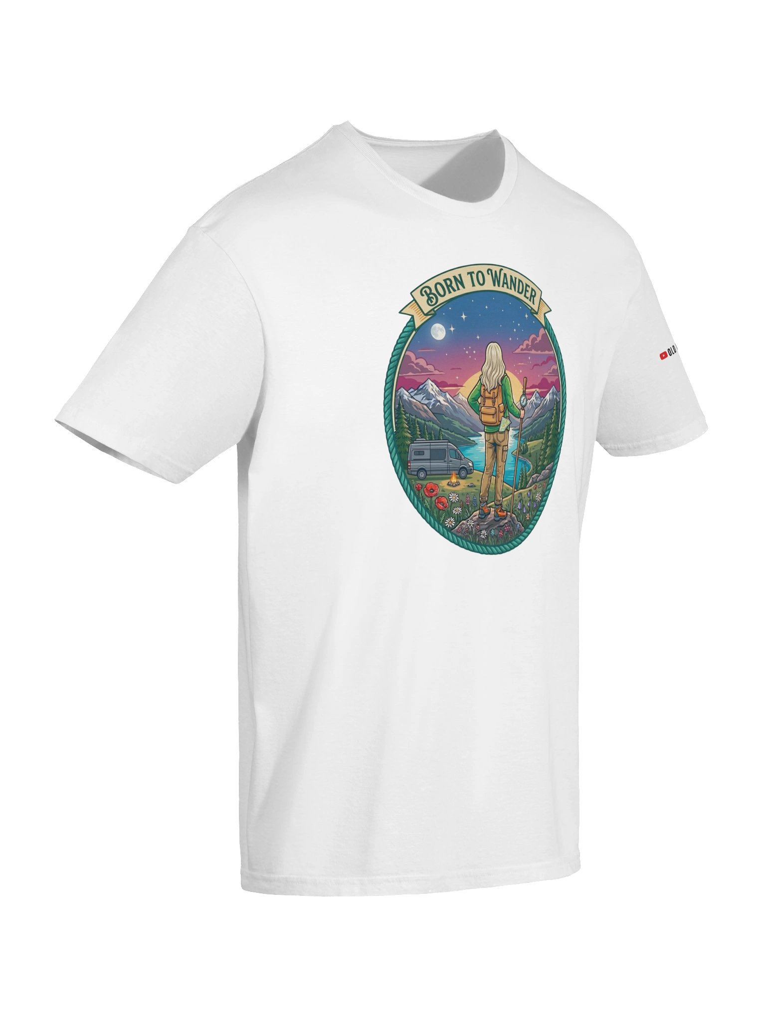 Born to Wander "Michele" Women's Comfort Tee product image (10)