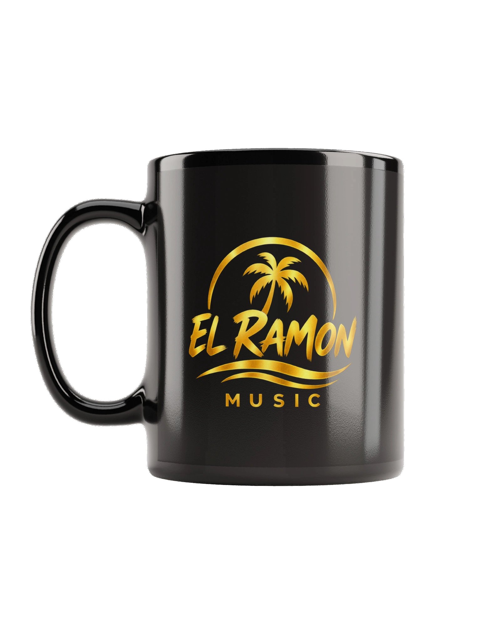 Mug noir El Ramon — Soleil d’or product image (1)