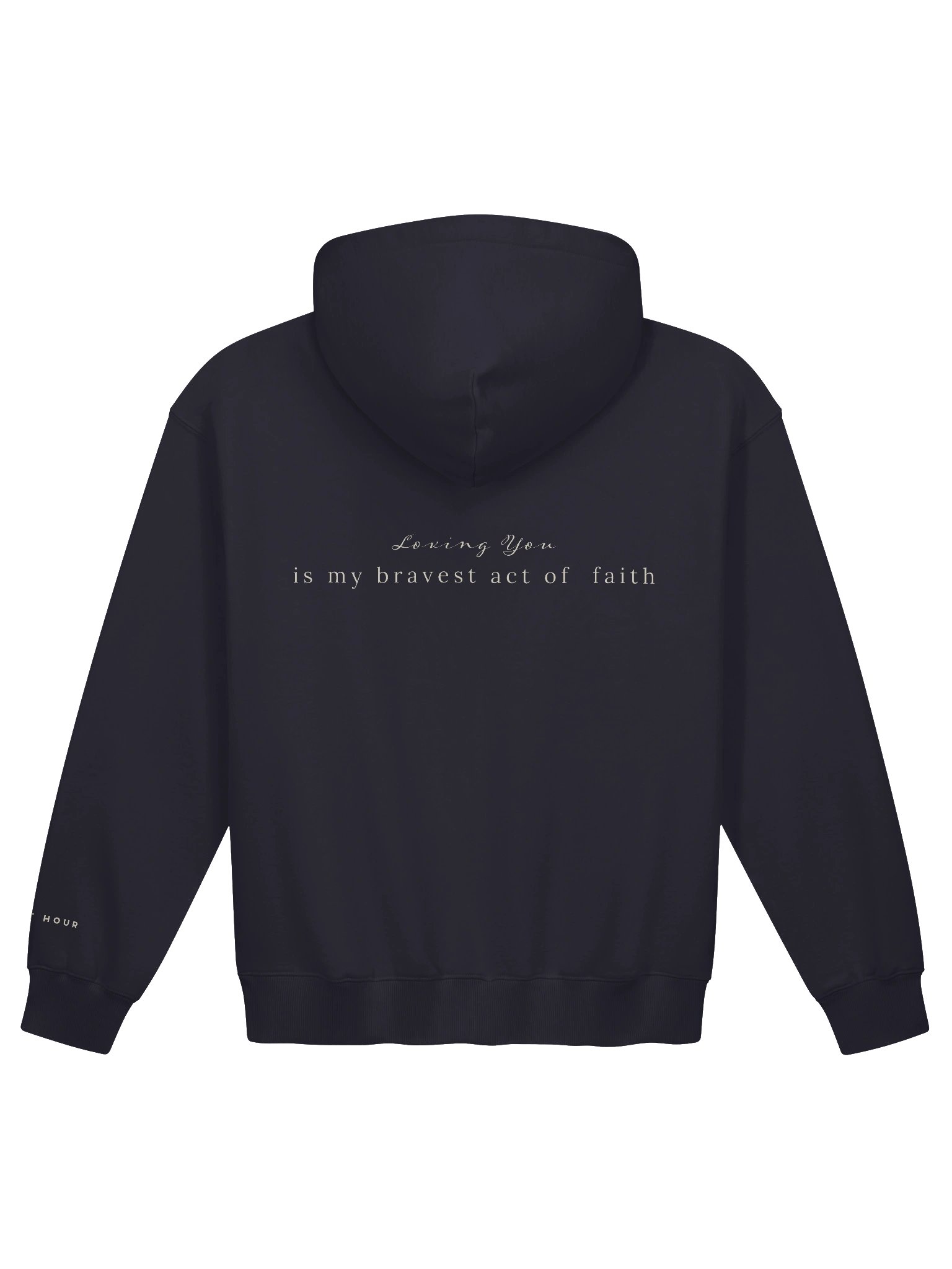 Loving you is my bravest act of faith | Violet Hour Collection product image (1)