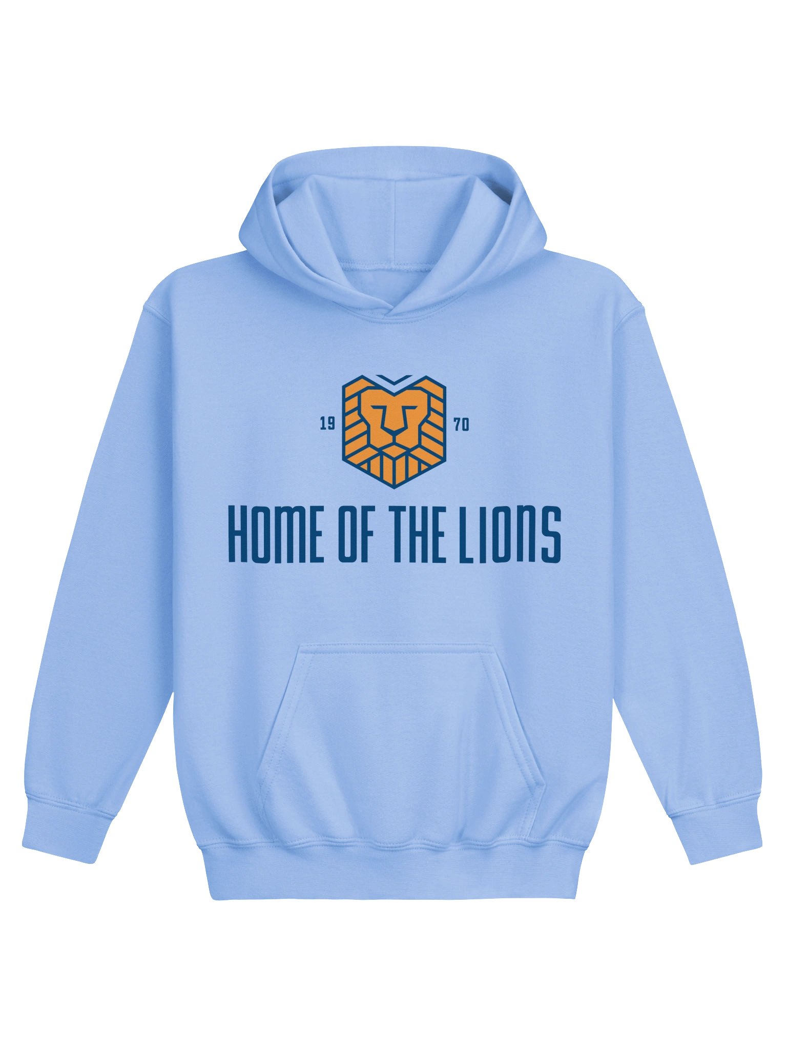 YOUTH Home of the Lions Hoodie - Gildan product image (1)