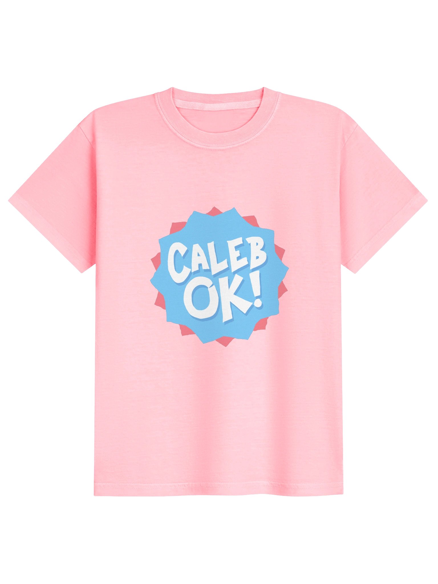Caleb OK! Youth T-Shirt - Light Pink product image (1)