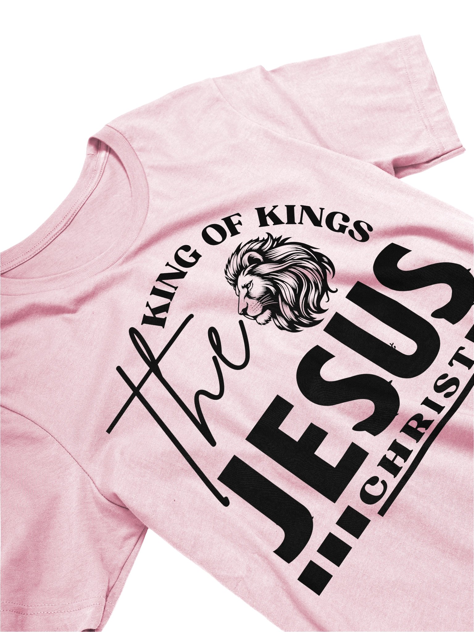 The King of Kings Jesus Christ Christian T-Shirt | Faith Apparel for Believers product image (3)