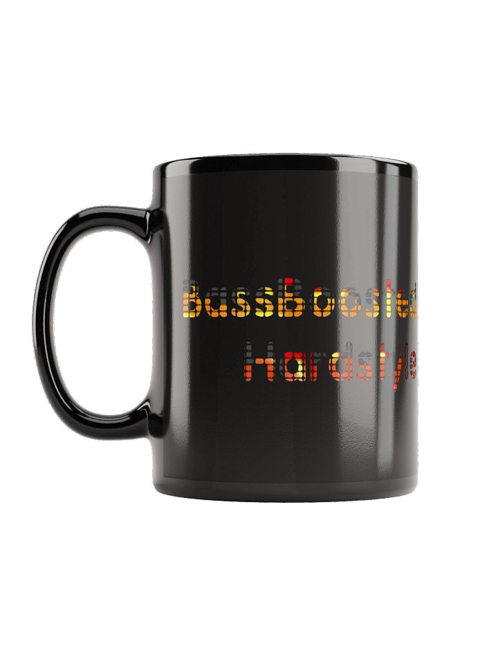 Black BassBoostedHardstyle Mug product image (1)