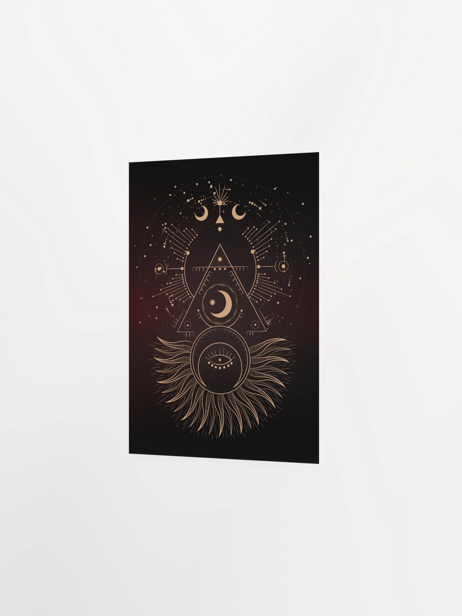 Celestial Geometry Poster product image (2)