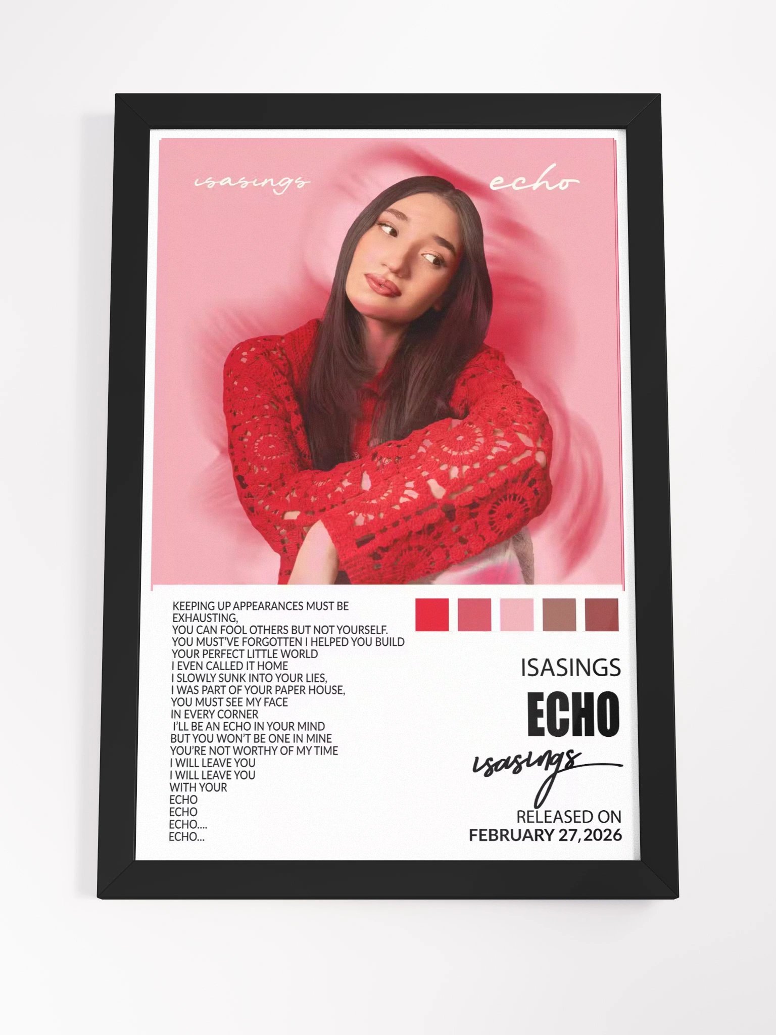 echo framed matte poster product image (4)