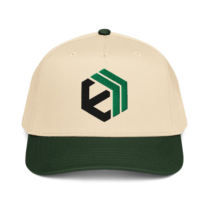 E-Estate Embroidered Logo Hat – Sand & Forest Edition product image (1)