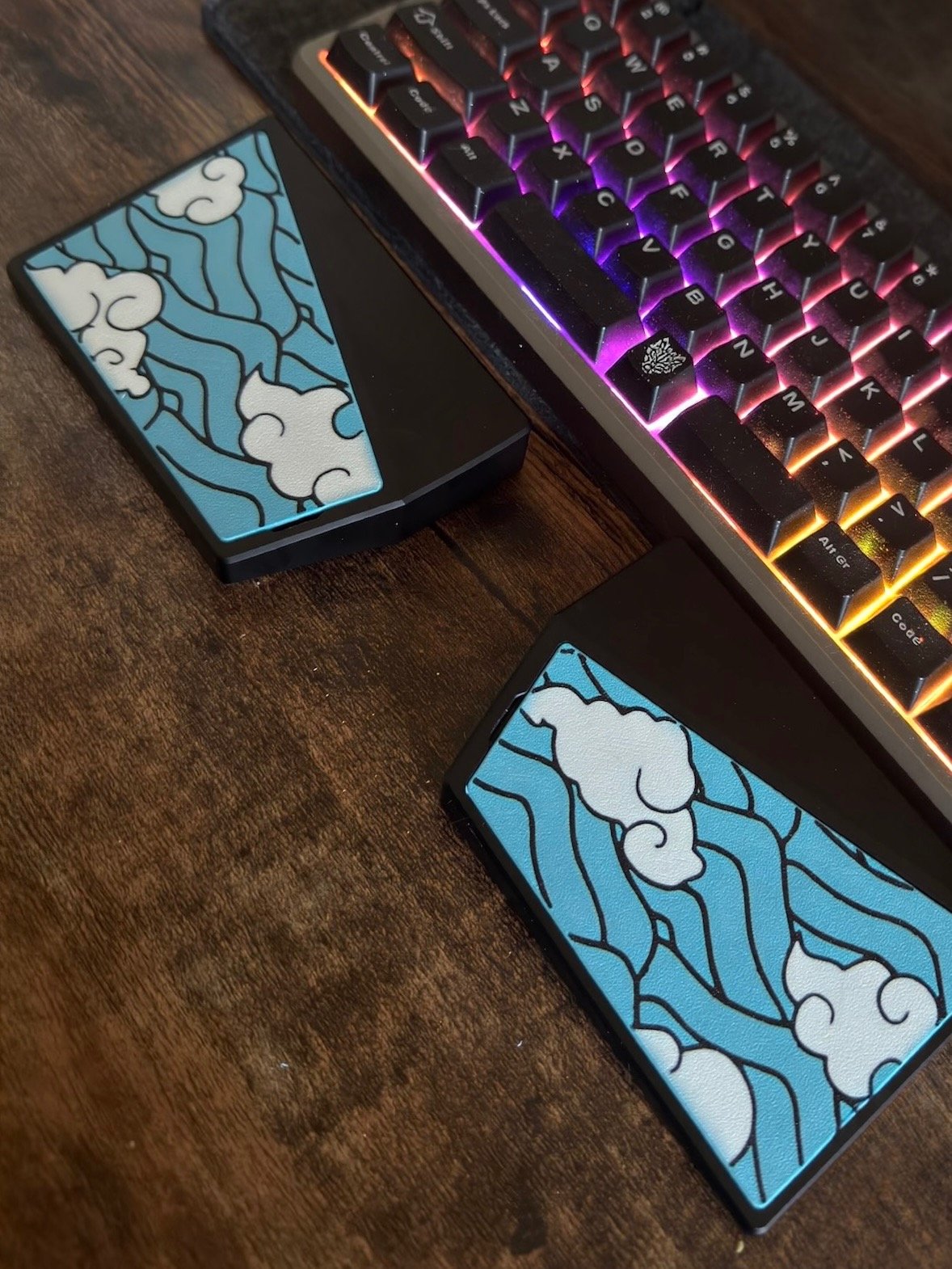 Luminkey Split Palm Rest Custom Inserts product image (5)