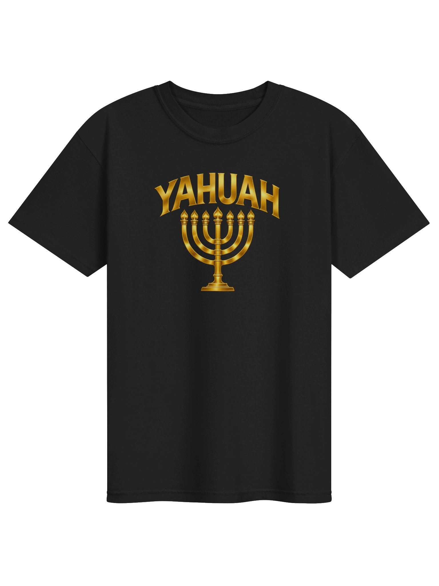 YAHUAH Menorah Graphic Tee product image (8)