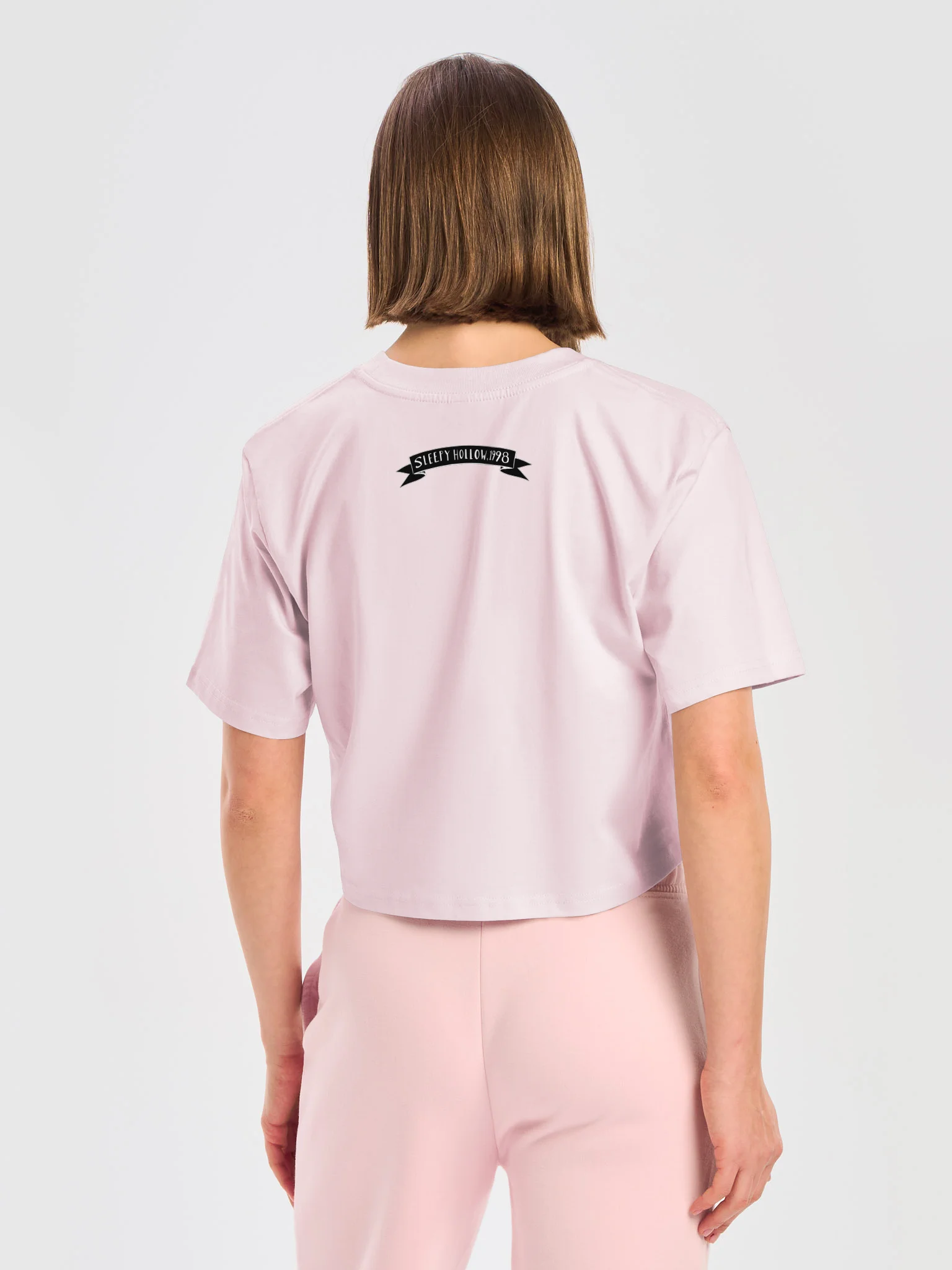“Them Bones” Band Logo Crop Top, Light product image (6)