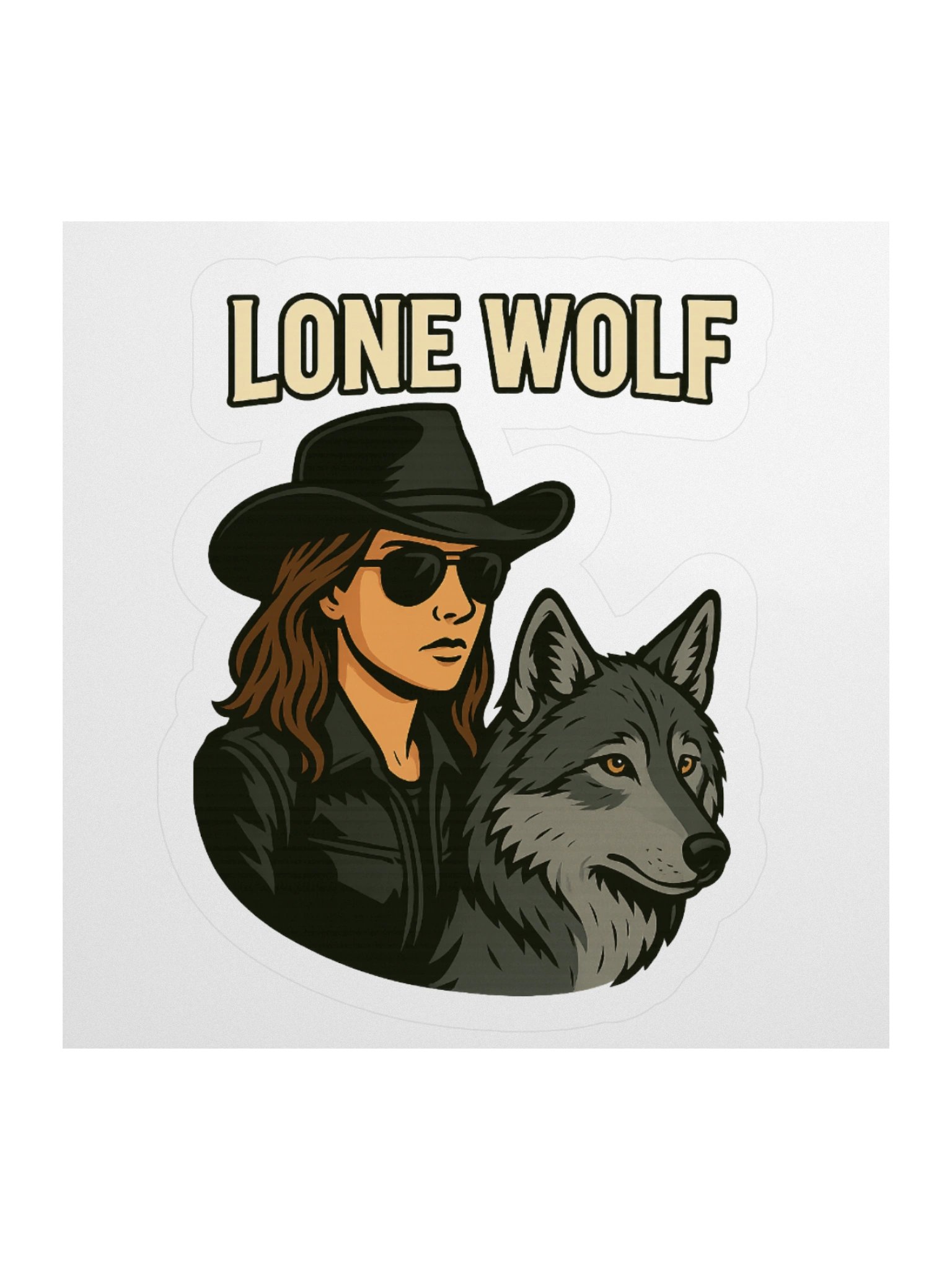 Lottie LONE WOLF Sticker product image (1)