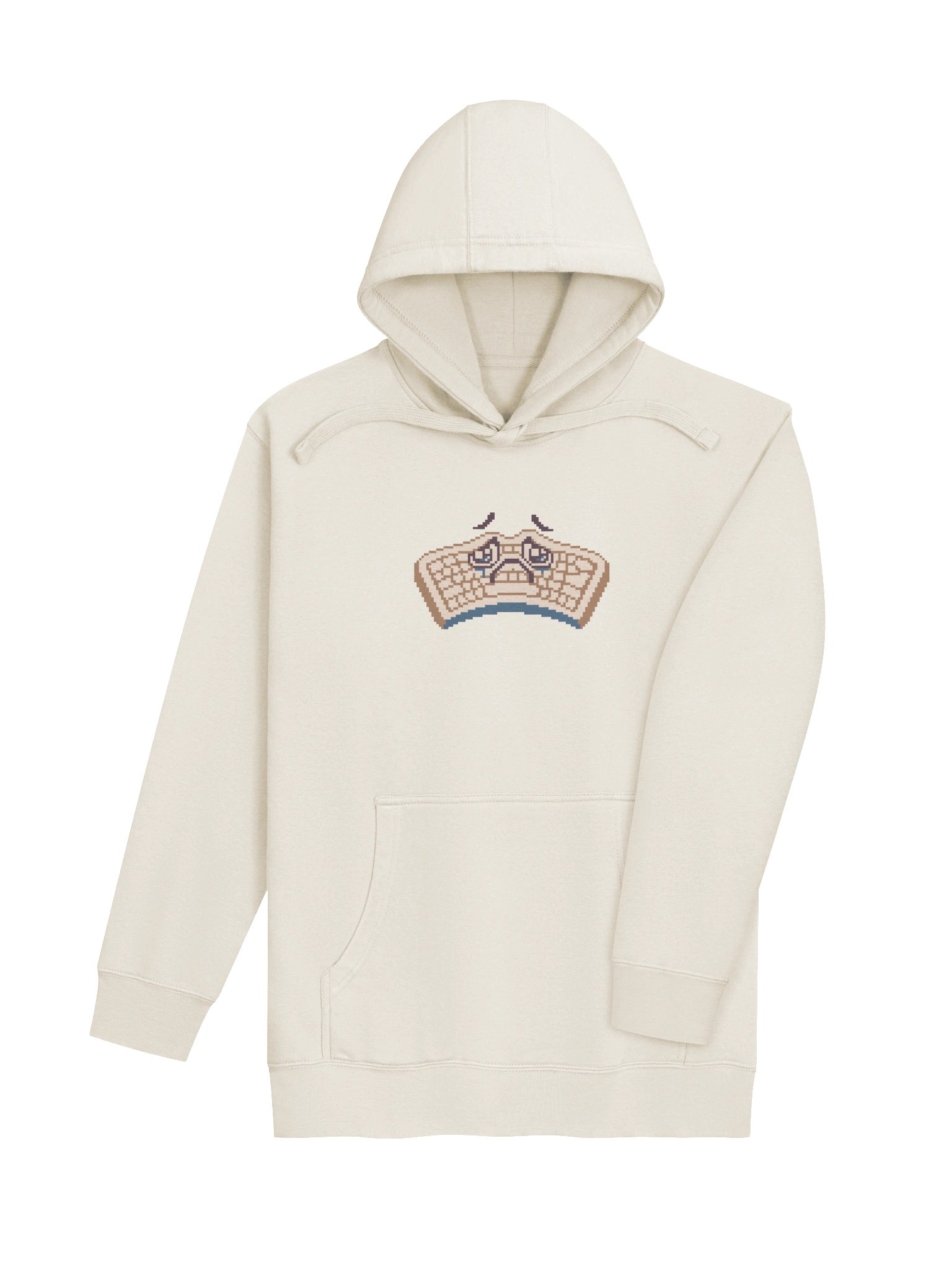 Sad Keyboard Printed Hoodie product image (12)