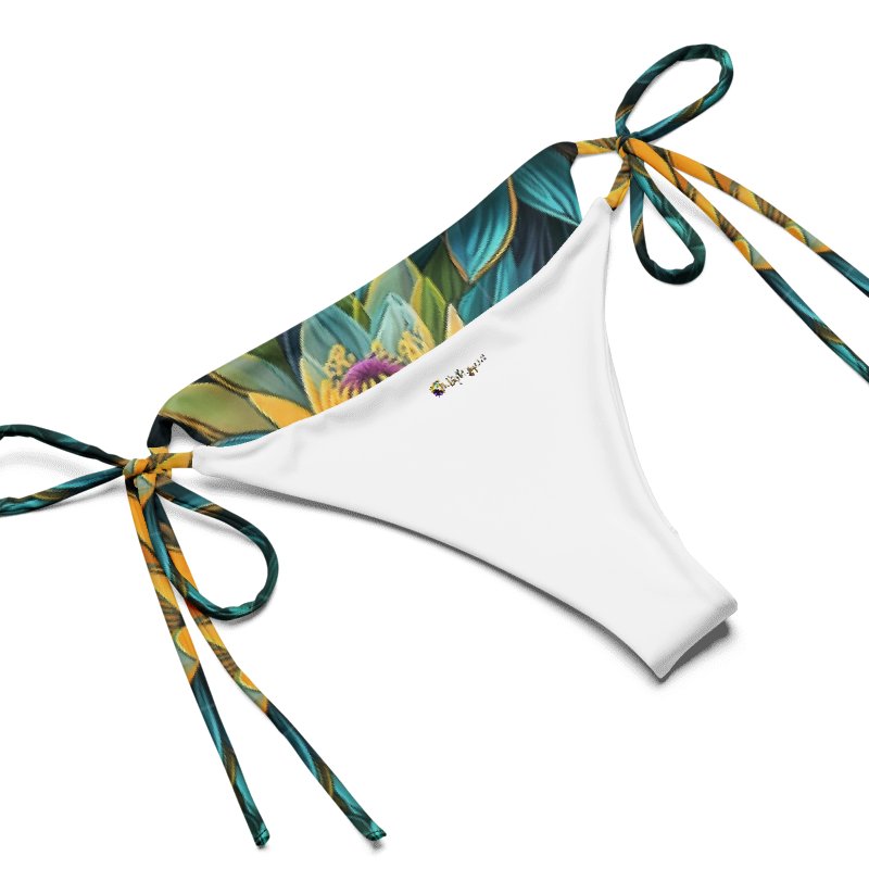Lotus blue string bikini product image (4)