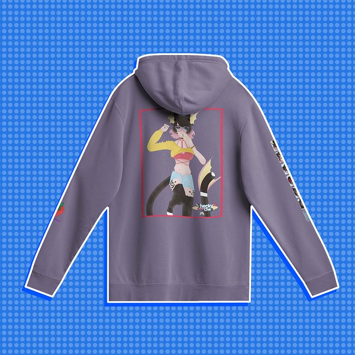 DokiDoki Pigment Dyed Hoodie product image (1)
