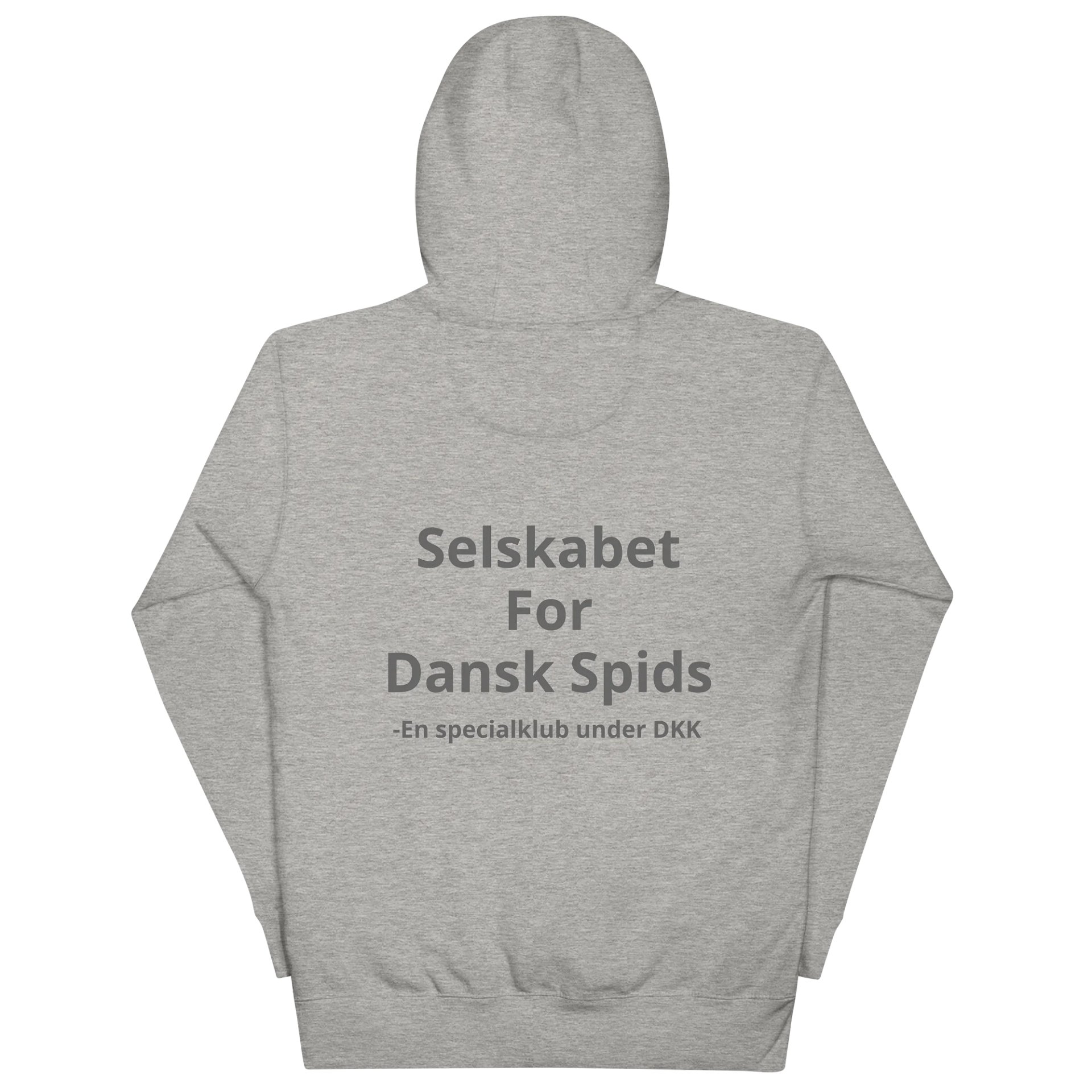 Hættetrøje med tekst, grå product image (3)
