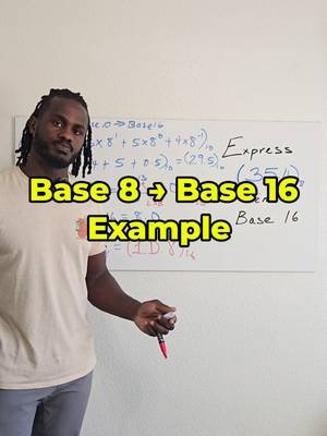 Octal to Hexadecimal - Convert (35.4) in Base 8 to Base 16 Follow me on:  YouTube: https://www.youtube.com/@ProfessorGovalla Instagram: www.instagram.com/professorgovalla TikTok: www.tiktok.com/@professorgovalla Check out the webpage: https://professorgovalla.com/