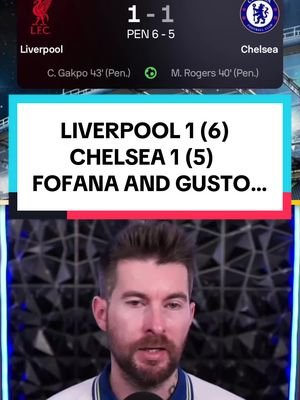 Liverpool vs Chelsea match review with the game ending Liverpool 1-1 Chelsea (6-5) Chelsea knocked out of the 4th round of the carabao cup  What are your thoughts?  #chelseafc #ktbffh #cfc #chelseafans #chelsea 