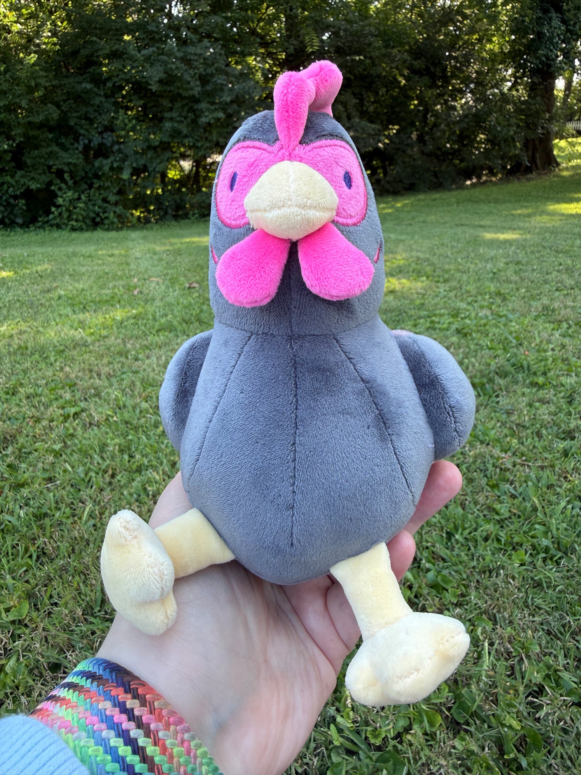 Goth Chicken BORB Plush (Pre-Order) product image (1)