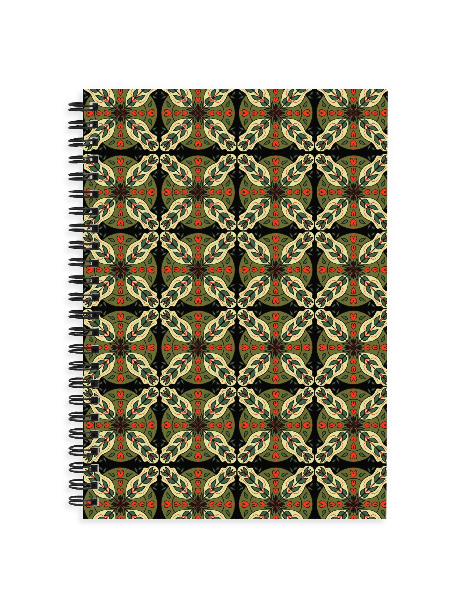 Green Goddess Spiral Notebook product image (1)