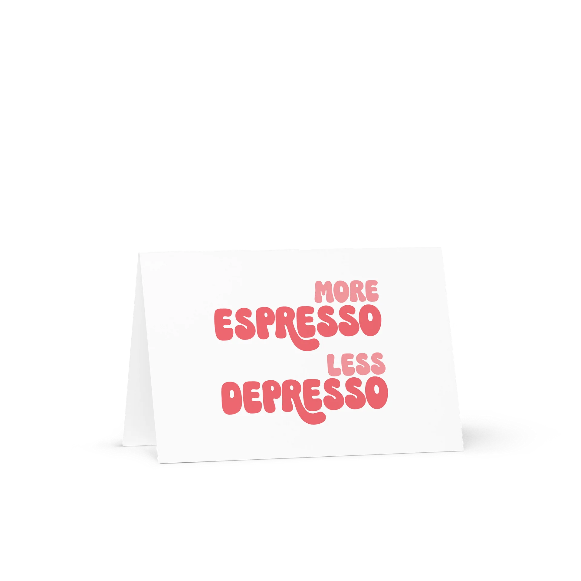 More Espresso - Less Depresso Card product image (1)