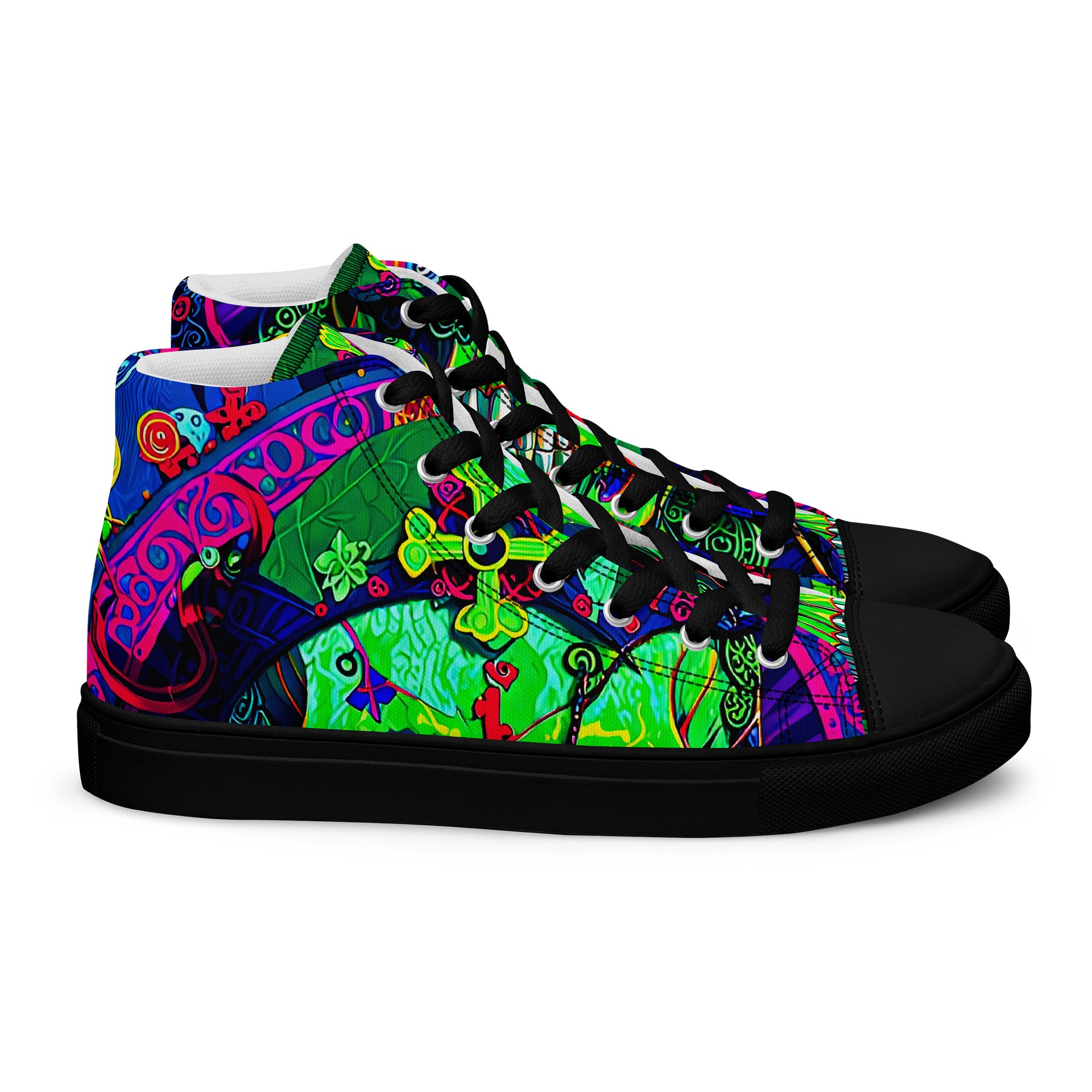 Neon Skully High-Tops product image (2)