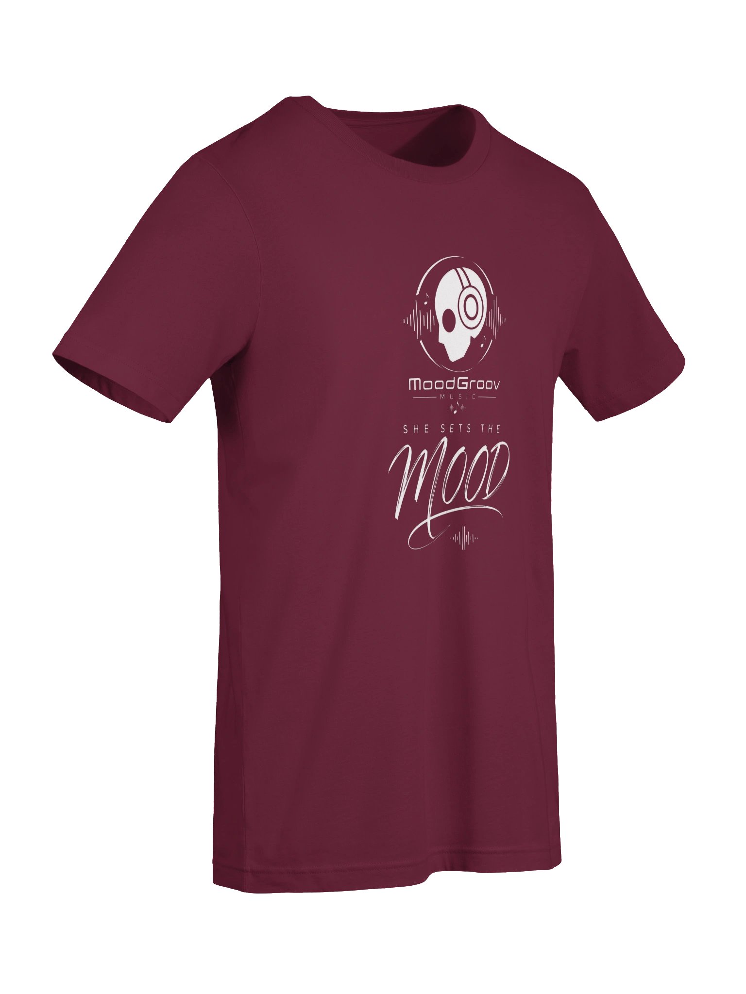 MoodGroov Women’s “She Sets the Mood” Tee product image (7)