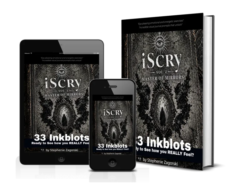 iScry vol. 2 MASTER OF MIRRORS | 33 inkblots | eBook/PDF product image (2)