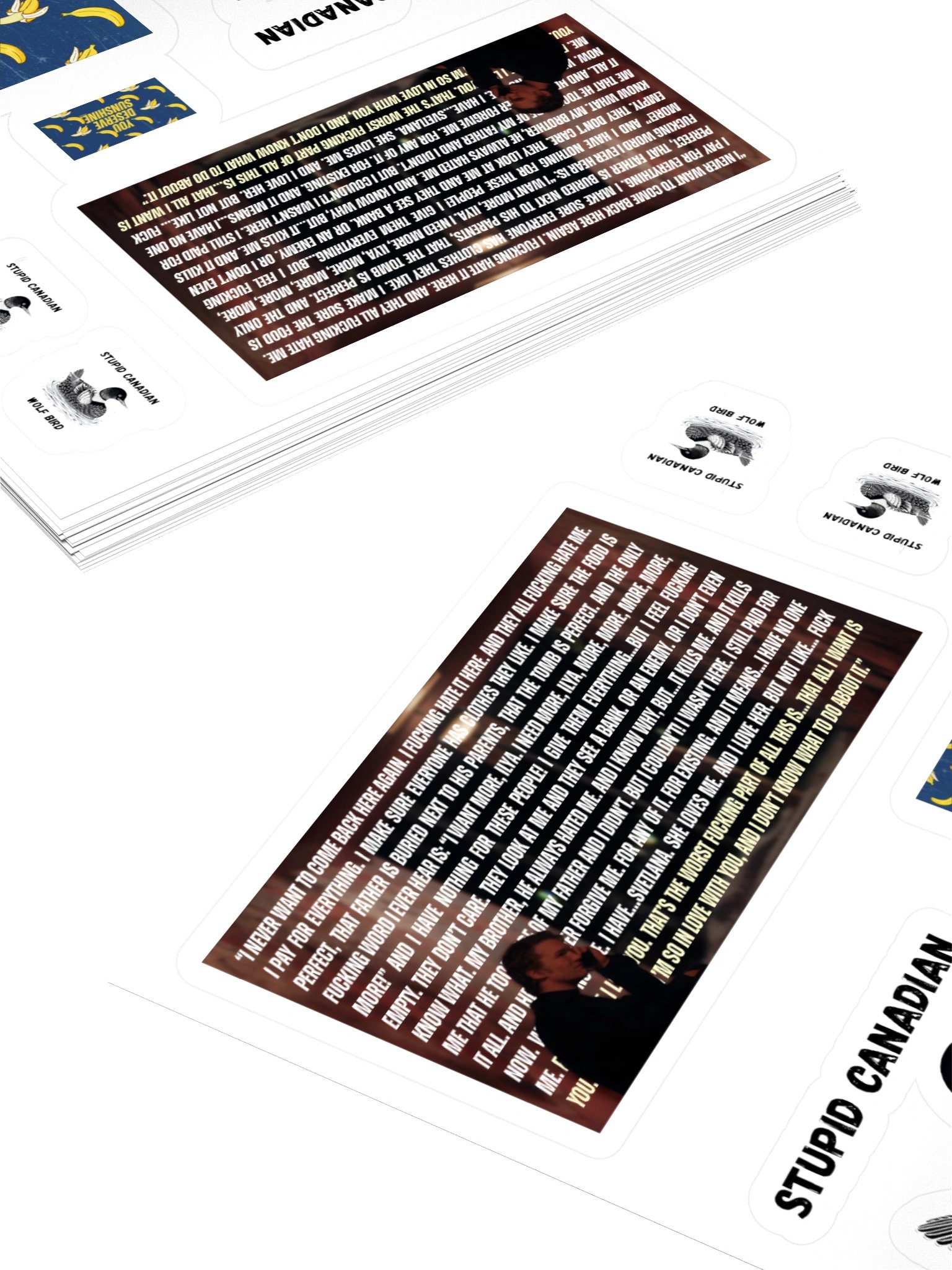 Hockey Romance Kiss Cut Stickers product image (7)