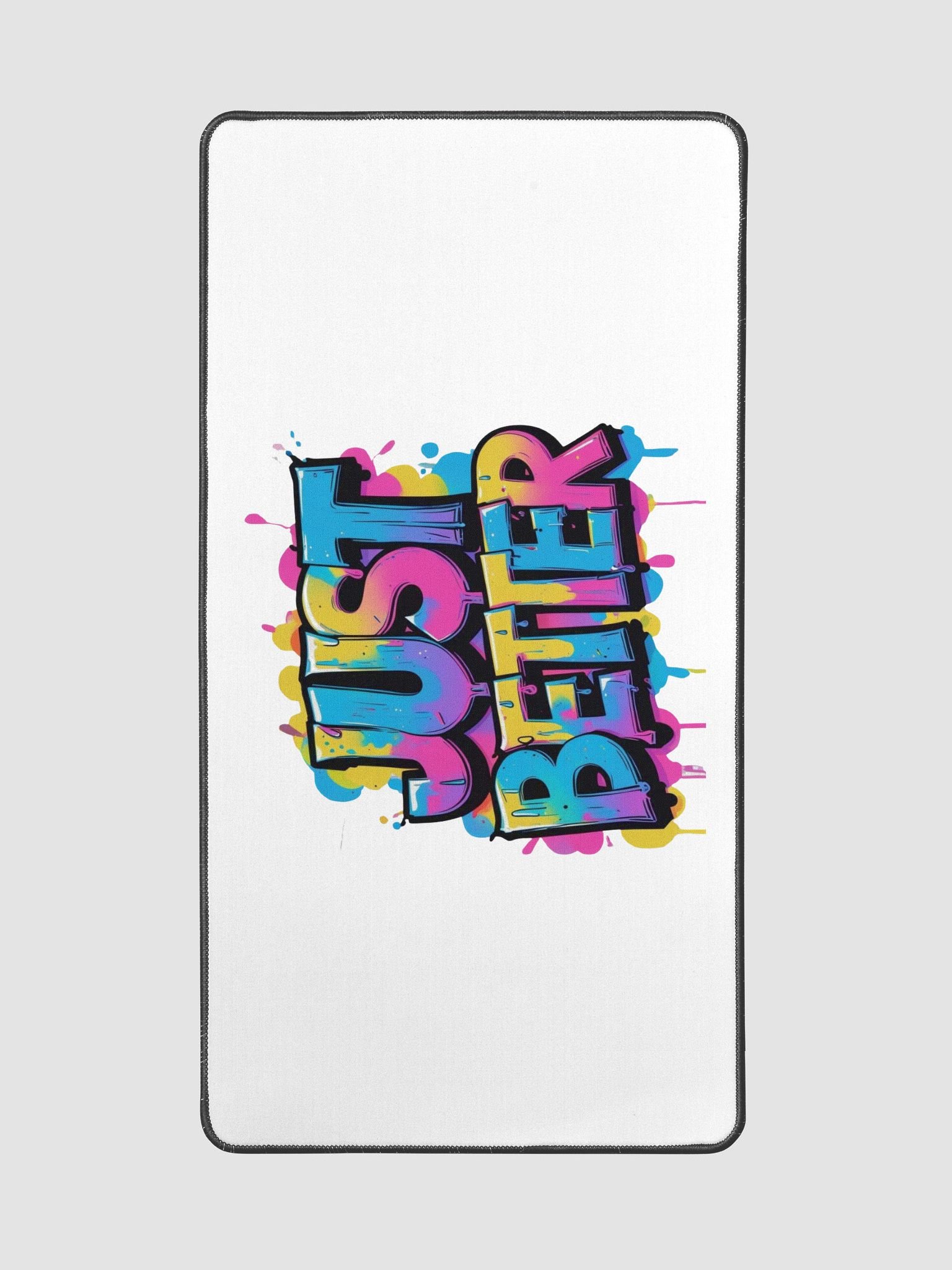 Vibrant Graffiti Desk Mat - JUST BETTER product image (2)