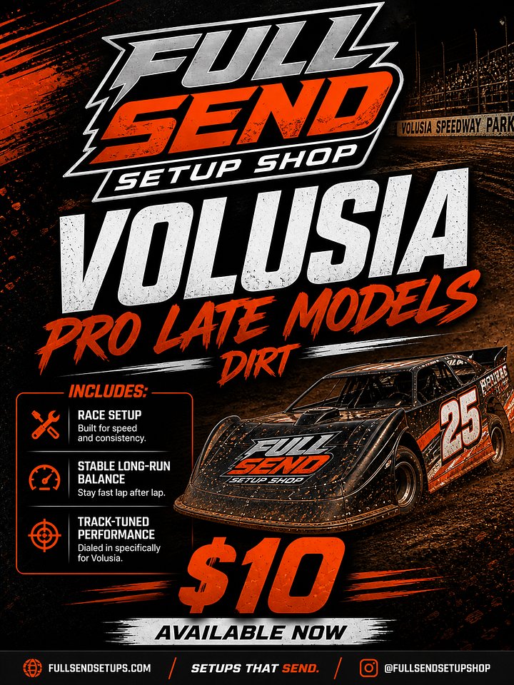 W8 | Pro Late Model Volusia Setup product image (1)