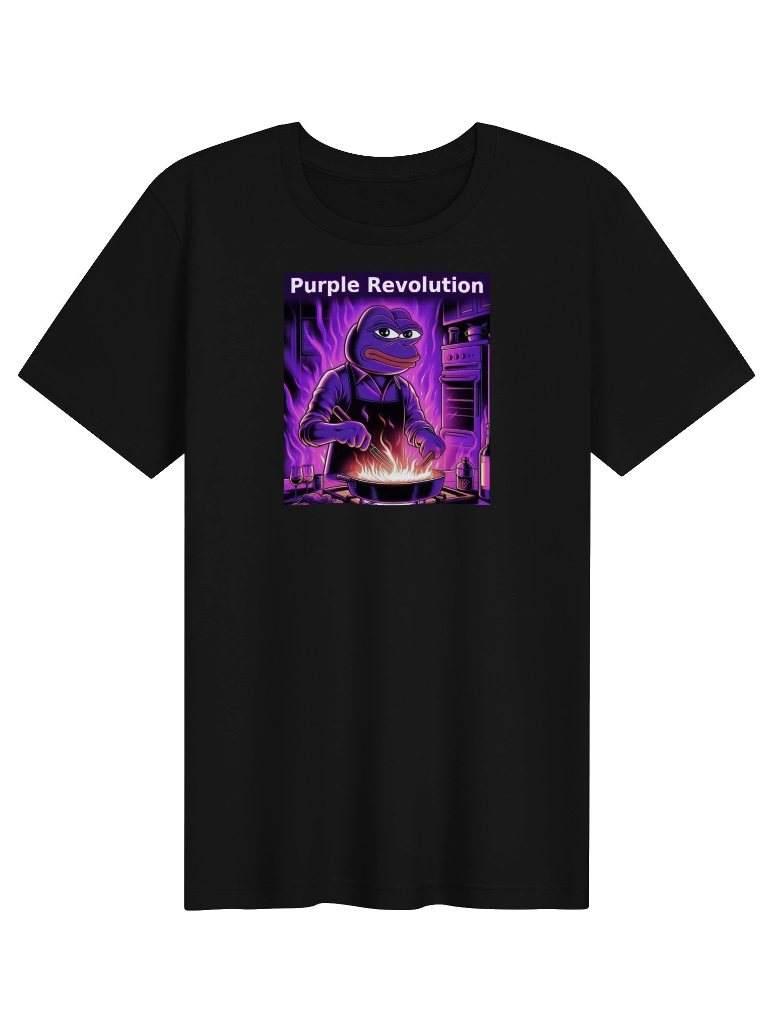 Purple Frog Purple Flame tee product image (1)