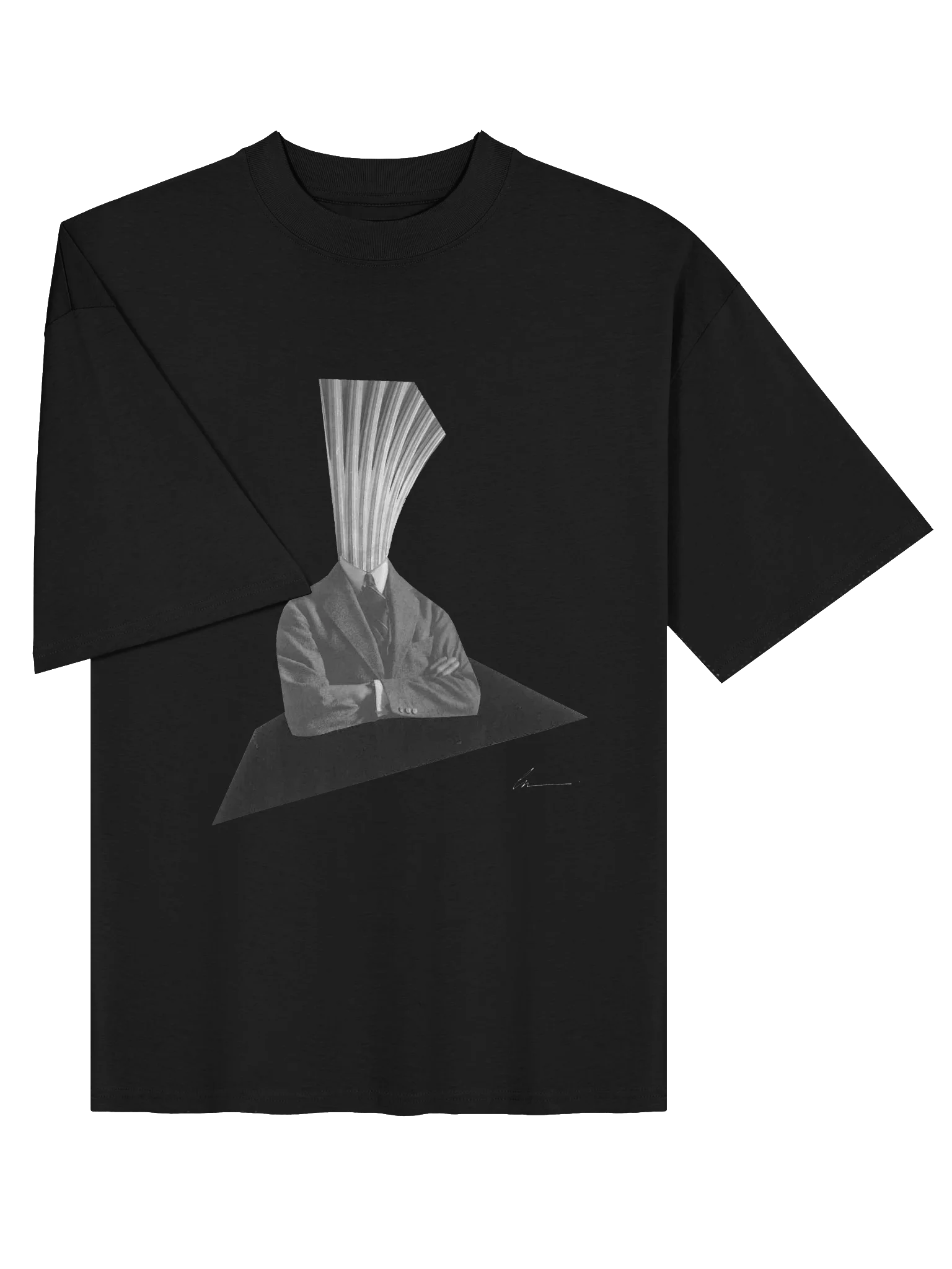 003 SHIFT UNISEX OVERSIZED T-SHIRT BK ANIMA 26 product image (3)