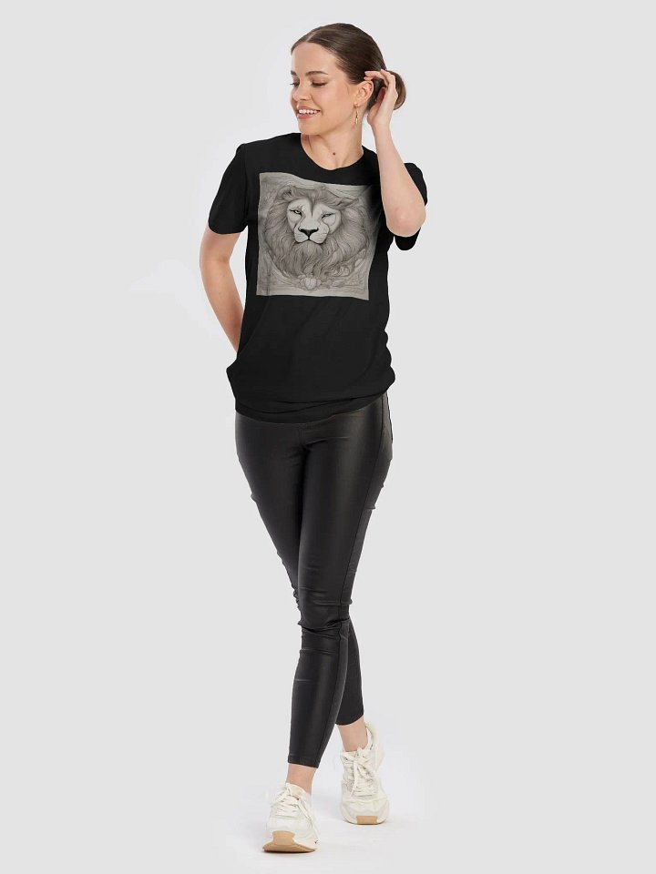 Unisex Leo Zodiac T-Shirt - Majestic Lion Design, Astrology Gift product image (2)