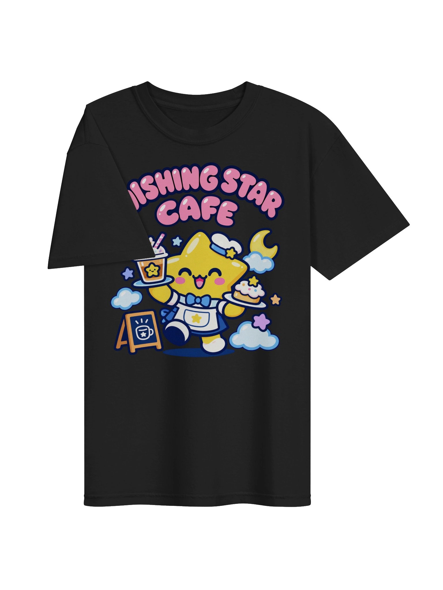 Wishing Star Cafe | Coffee Maid Graphic T-Shirt product image (25)