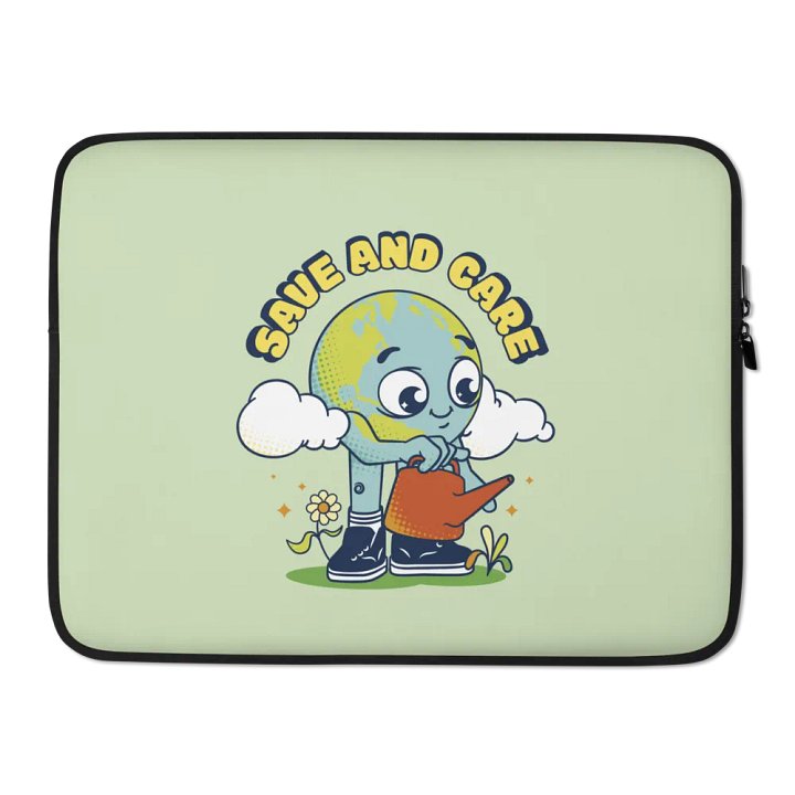 "Earthly Care Laptop Sleeve 13 & 15 Inch: Eco-Friendly Protection for Your Device product image (2)
