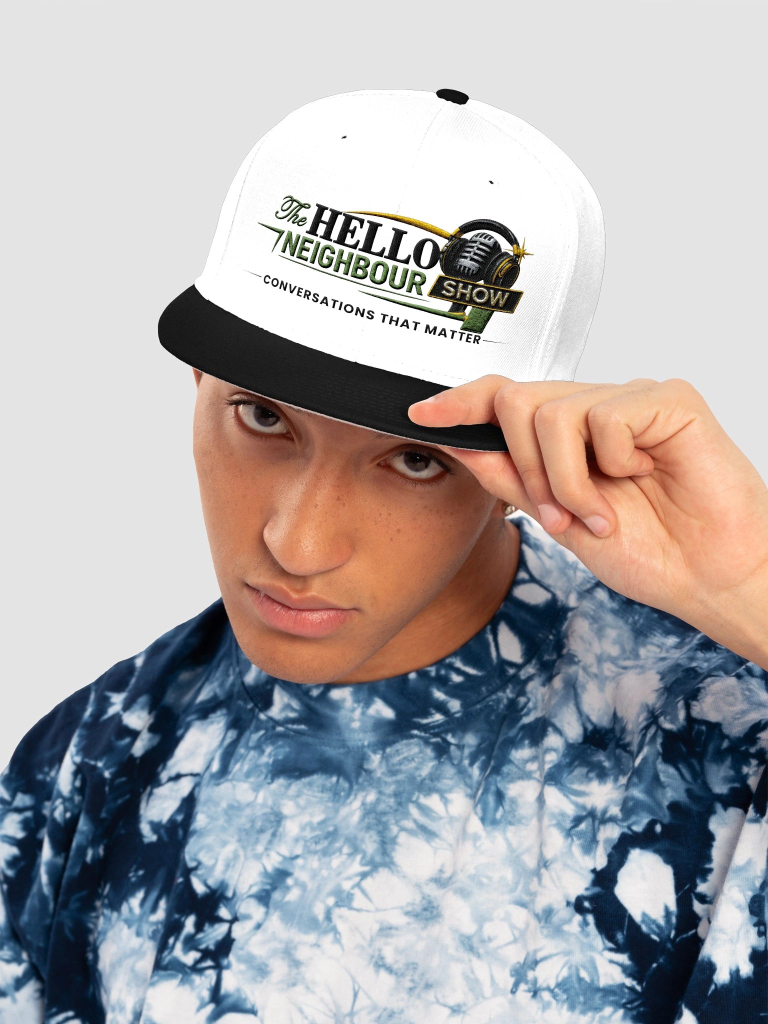 The Hello Neighbour Show™ Premium Embroidered OTTO Cap | Official Structured Snapback product image (5)