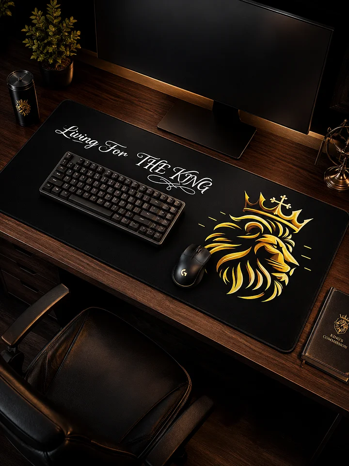 Living For The KING - Jumbo Mouse Pad product image (2)