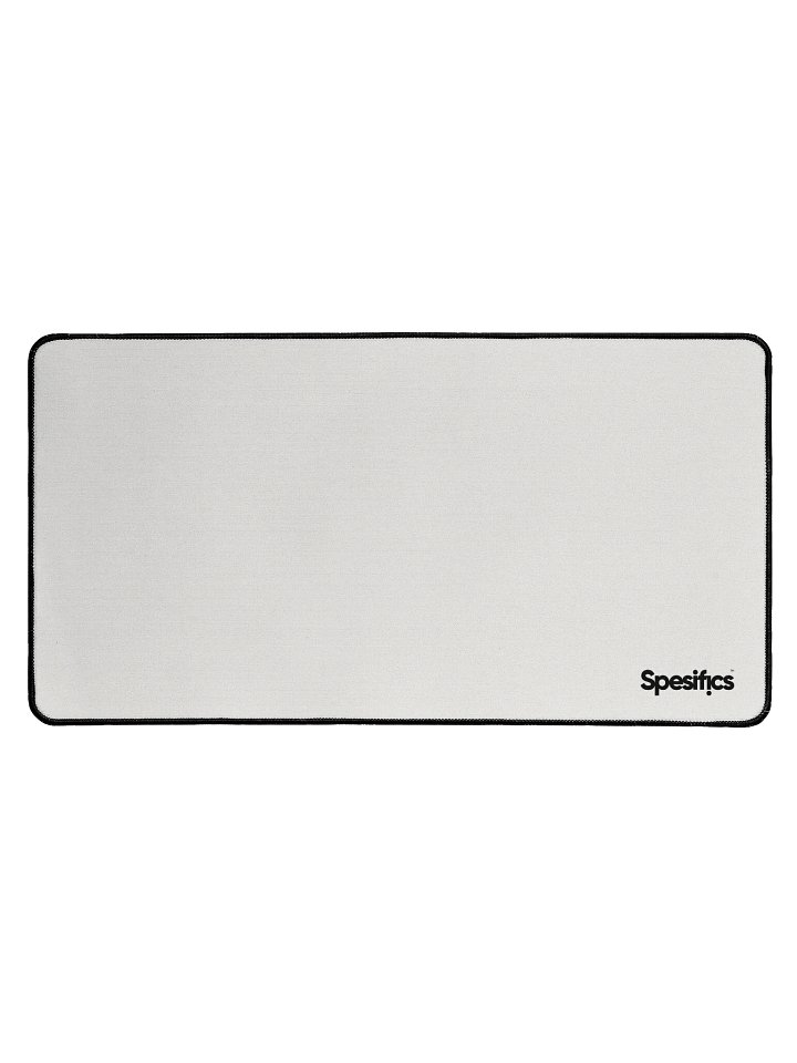 Spesifics Logo Desk Mat - Cloud White product image (1)