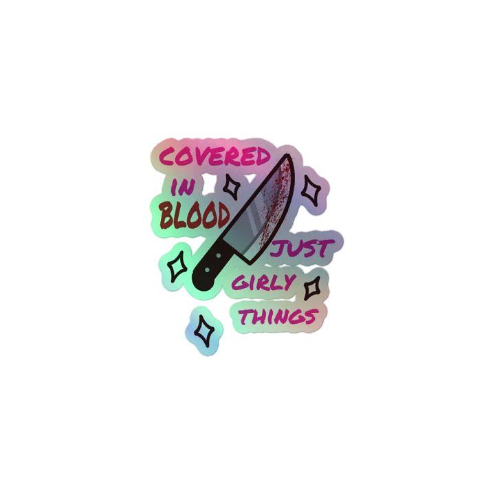 just girly things - sticker product image (1)
