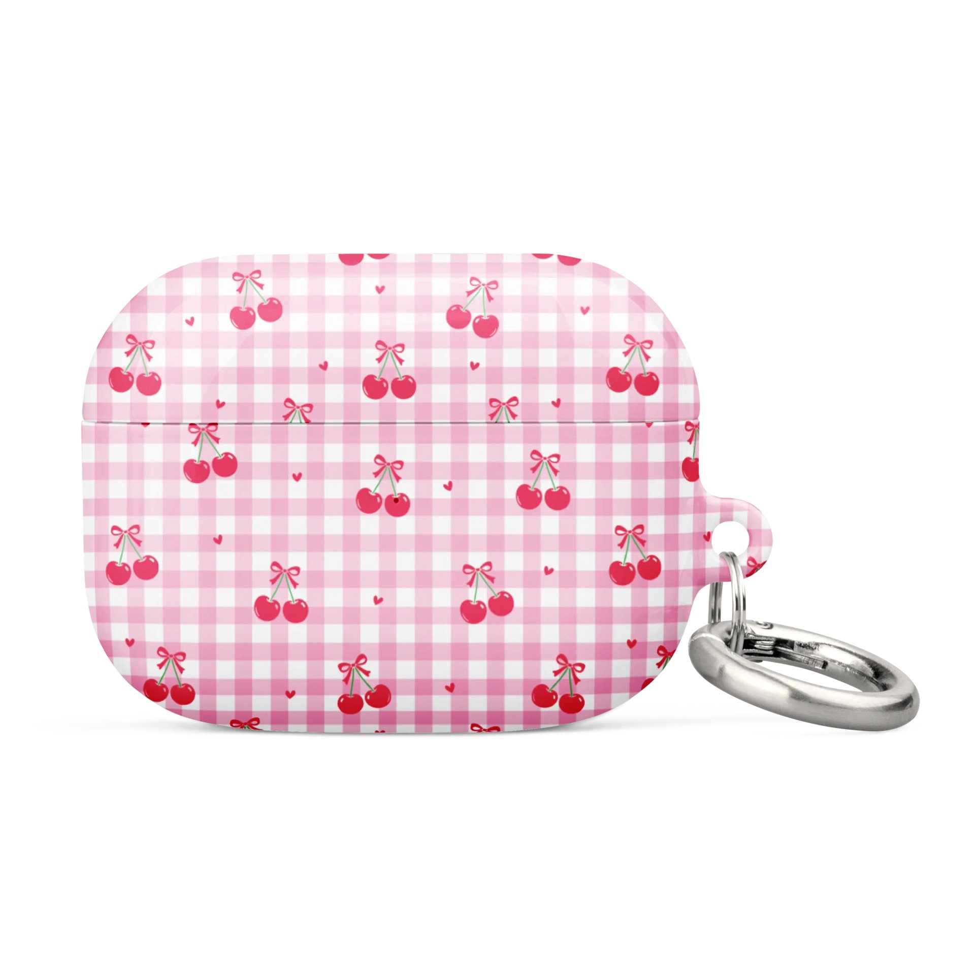 Cherries and Plaid Dreams AirPods® Pro Gen 1 and 2 Gen 1 and 2, Gen 3 Cases. product image (1)