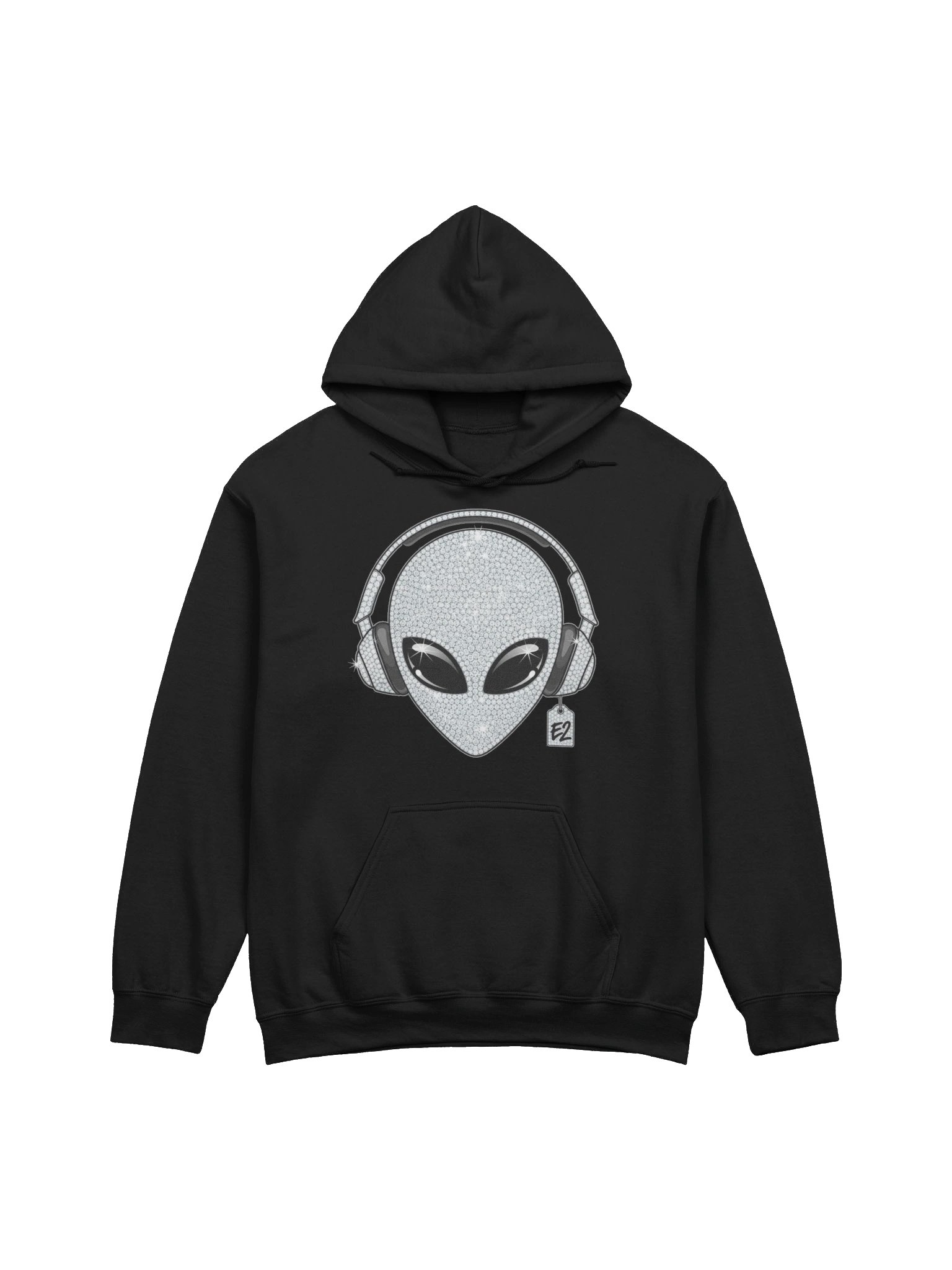 Diamonds V1 e² Alien Head Logo Hoodie product image (5)