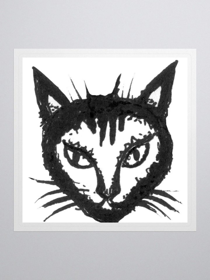 NecroCat Sticker product image (1)