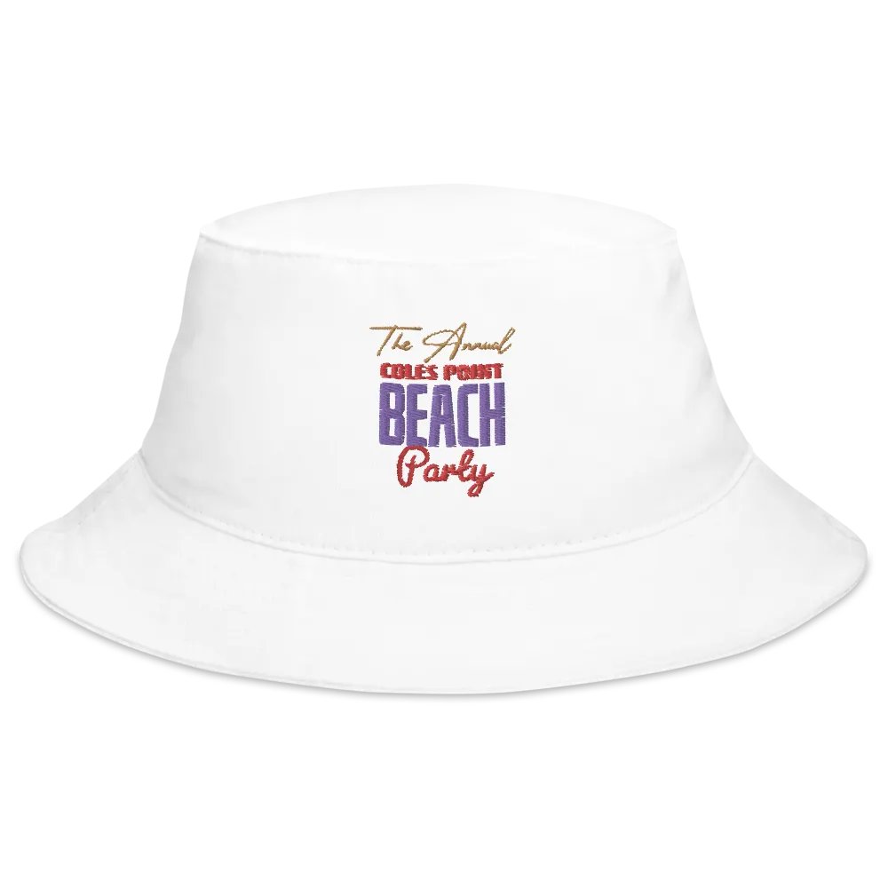 Coles Point Beach Party Embroidered Bucket Hat product image (3)