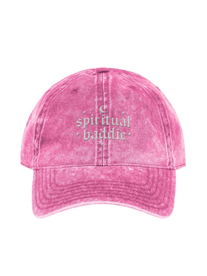 Spiritual Baddie - Washed Dad hat product image (16)