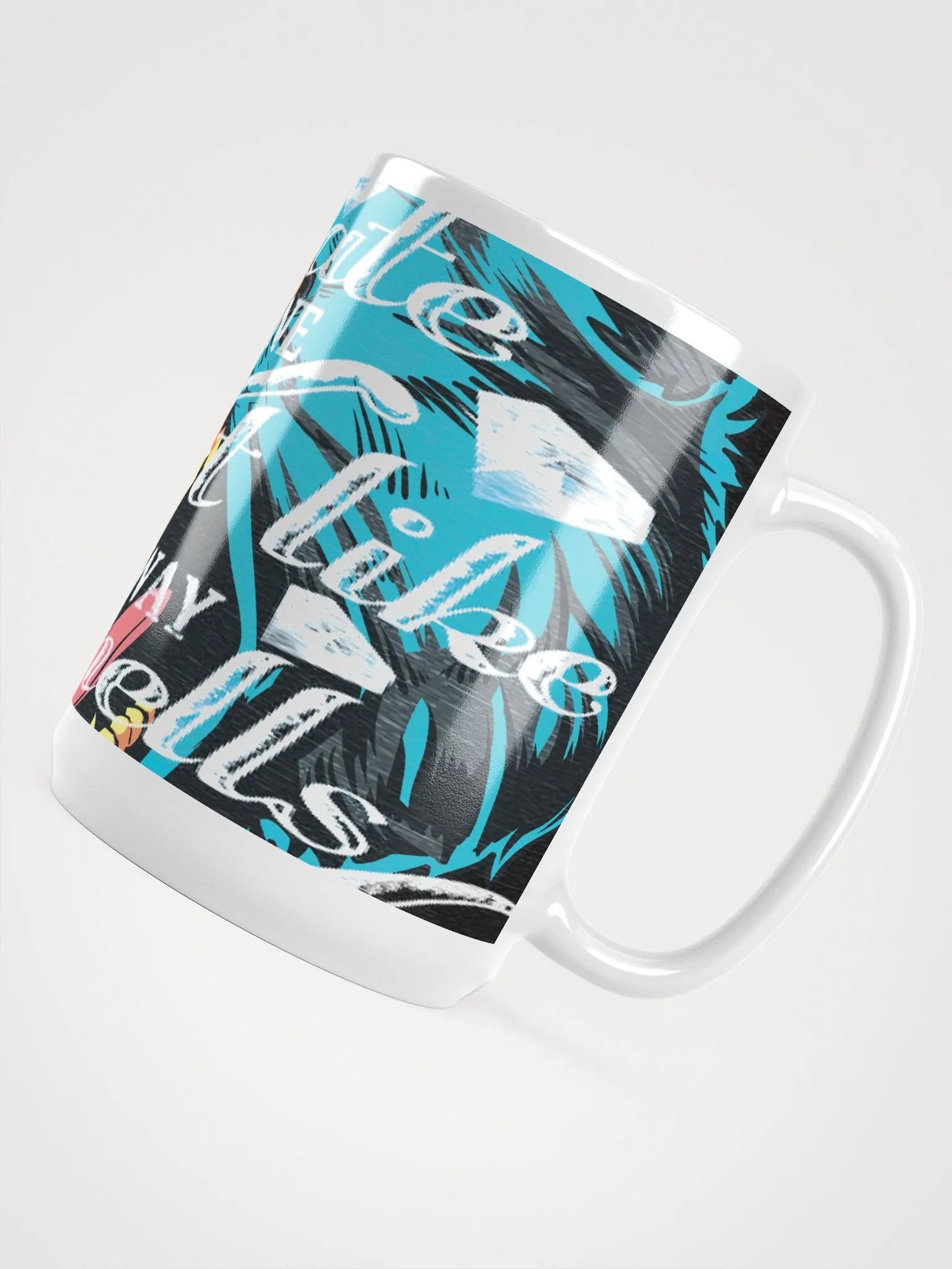 Cocaine Bear | White Glossy Mug product image (6)